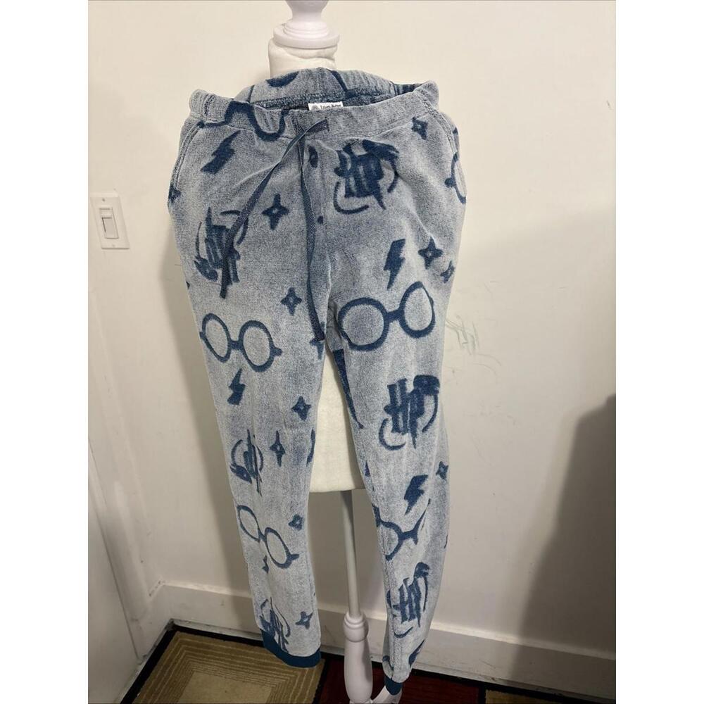 Wizarding World  Harry Potter  Cozy Fleece Pajama Pants, Pockets Drawstring NWOT